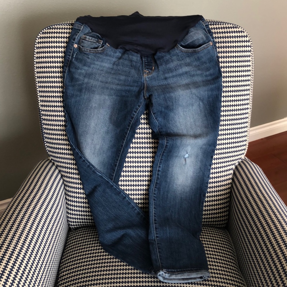 Full Panel Maternity Skinny Jeans